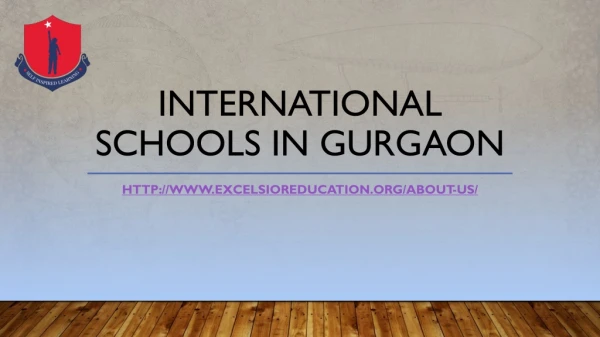 International school in Gurgaon