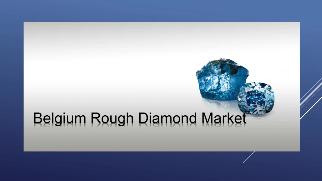 belgium rough diamond market