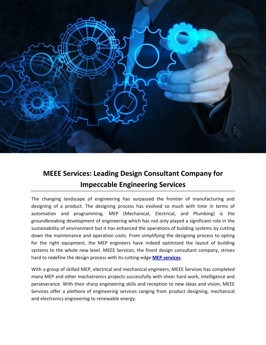meee services leading design consultant company