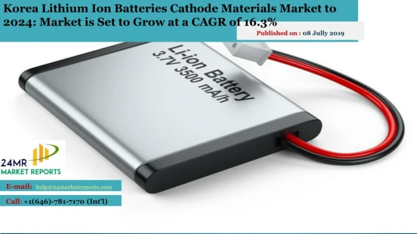 Lithium Ion Batteries Cathode Materials