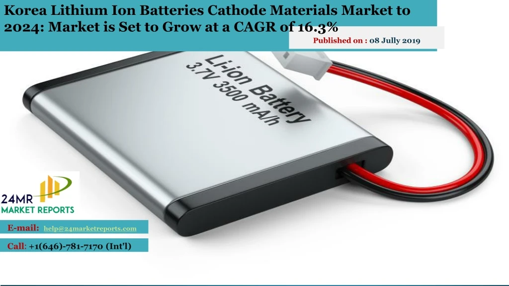 korea lithium ion batteries cathode materials