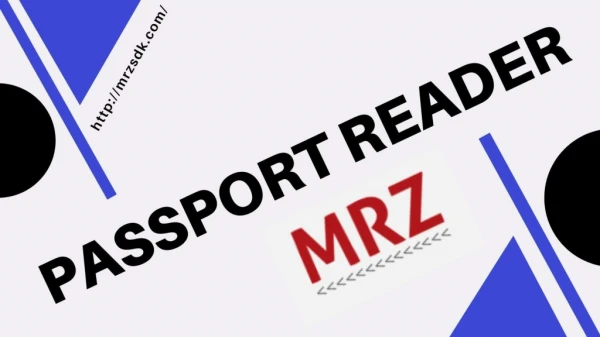 Reliable Passport Reader Online Application - Mrz Sdk