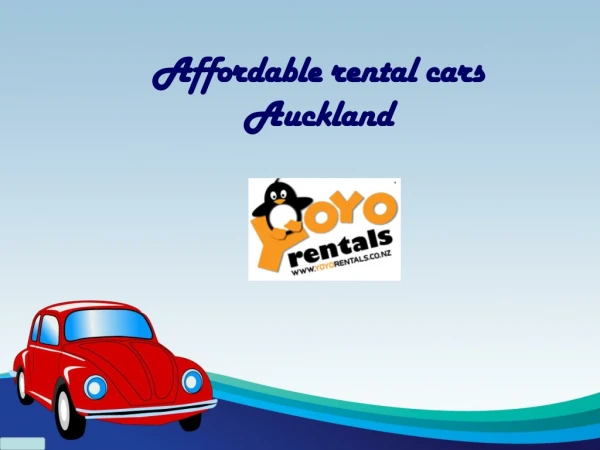 Get the Best Car rental in Auckland