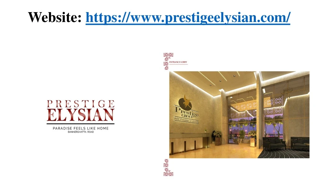 website https www prestigeelysian com