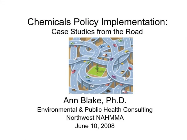 Chemicals Policy Implementation: Case Studies from the Road