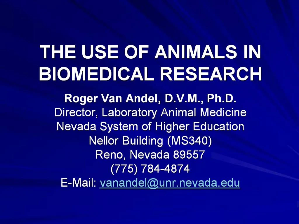 use of animals in biomedical research american medical association