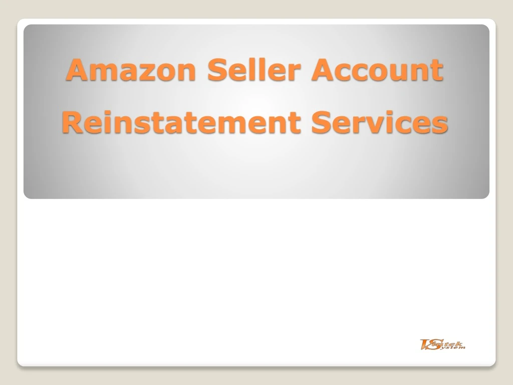 amazon seller account reinstatement services