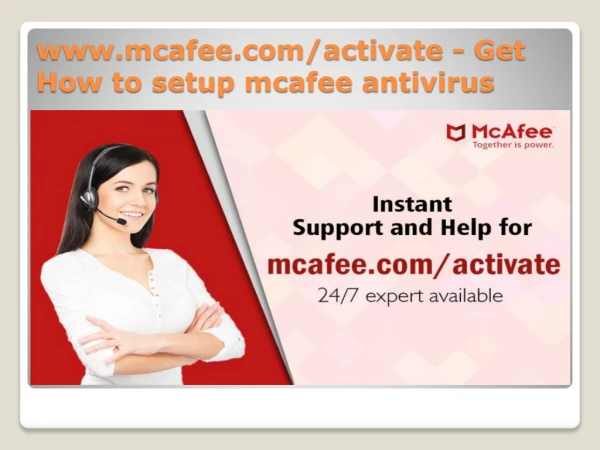 www.mcafee.com/activate - Get How to setup mcafee antivirus