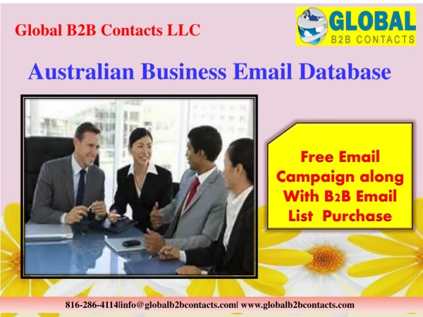 Australian Business Email Database