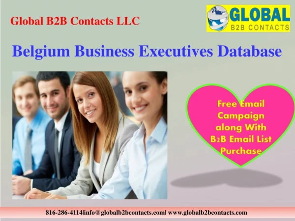 Belgium Business Executives Database