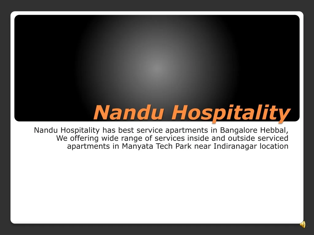 nandu hospitality