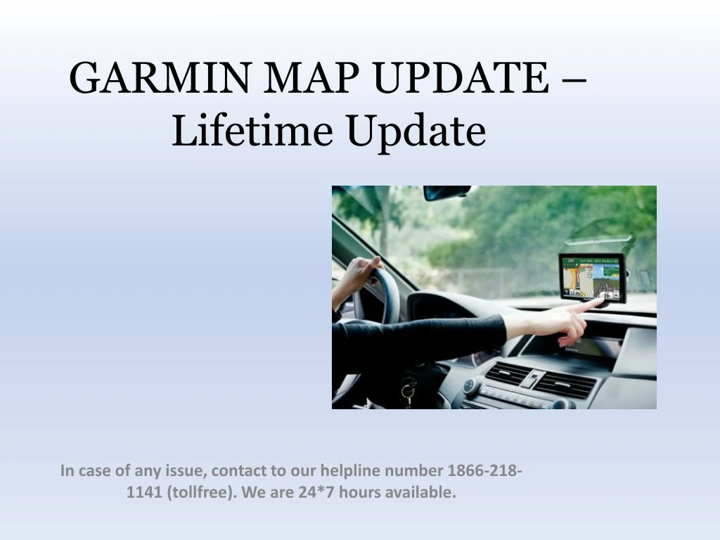 garmin map update lifetime update