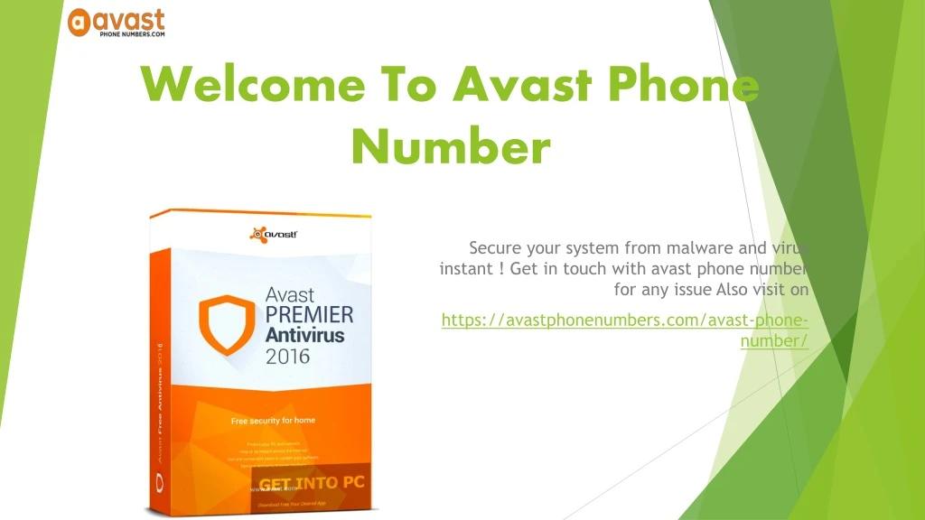 welcome to avast phone number
