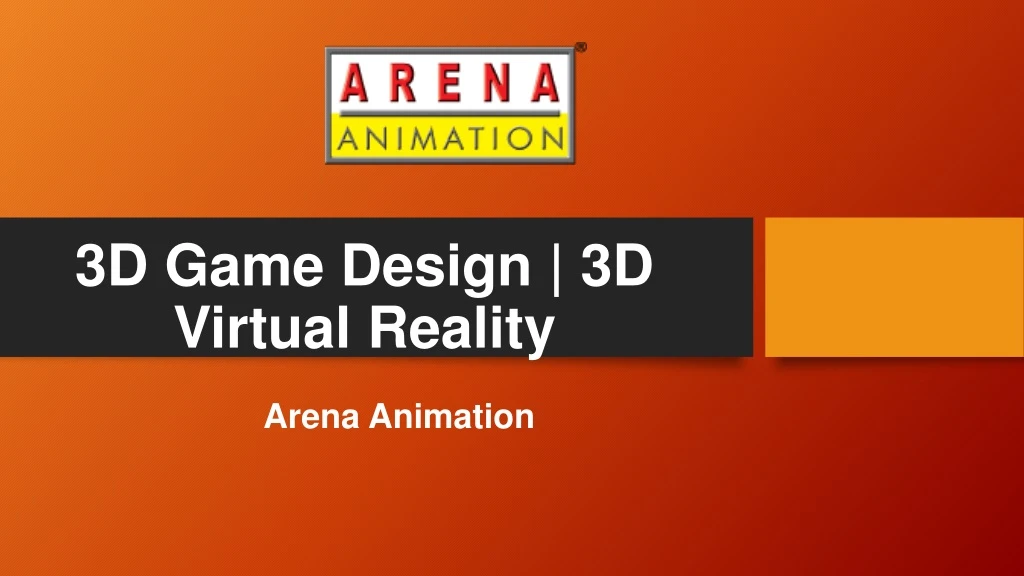 3d game design 3d virtual reality