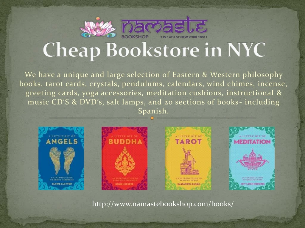 cheap bookstore in nyc