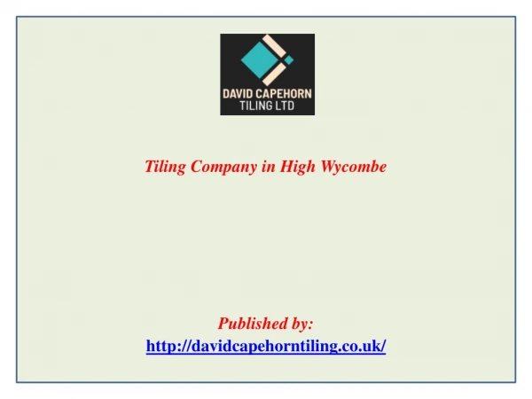 Tiling Company in High Wycombe