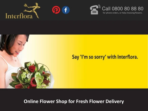 Online Flower Shop for Fresh Flower Delivery