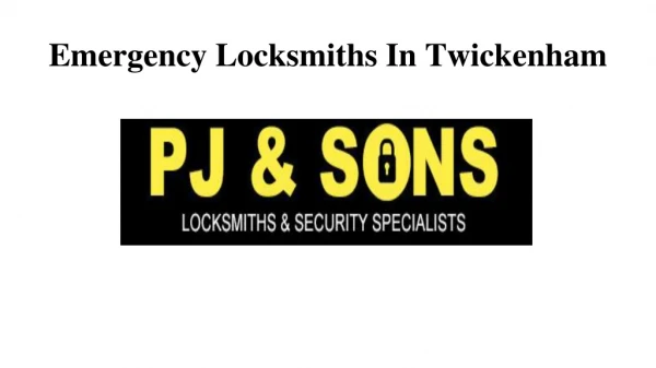 Emergency Locksmiths In Twickenham