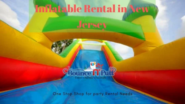 Inflatable Rental in New Jersey