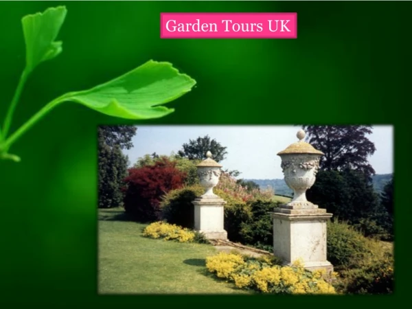 Garden tours uk