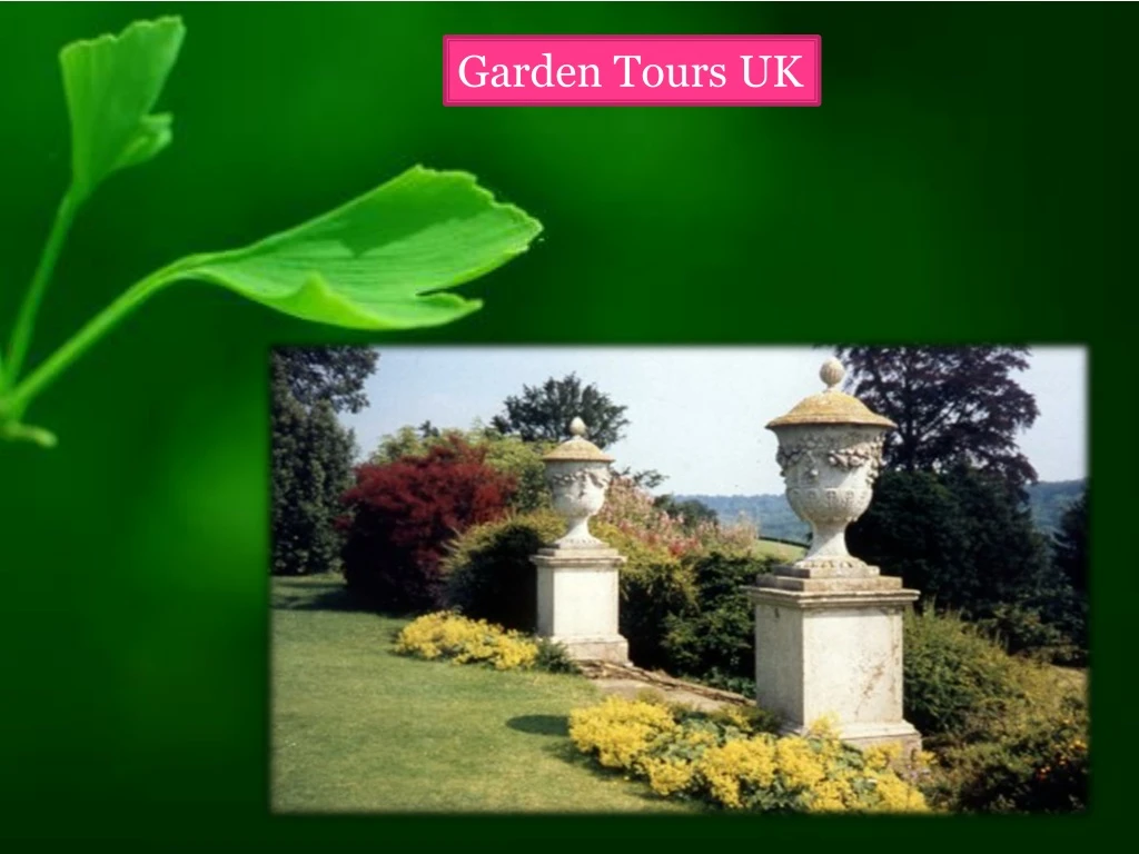 garden tours uk
