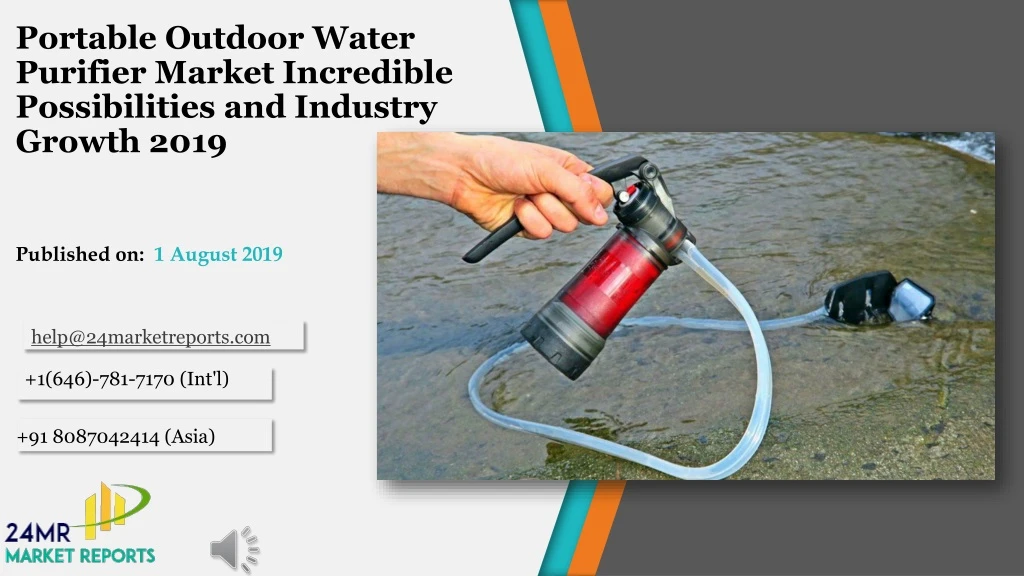 portable outdoor water purifier market incredible possibilities and industry growth 2019