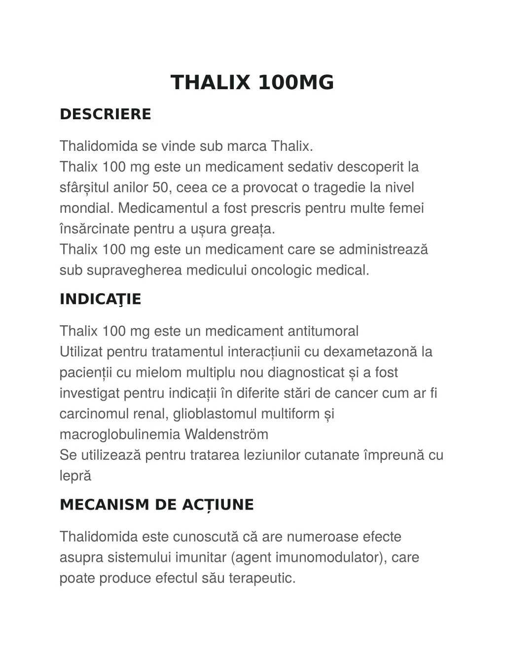 thalix 100mg