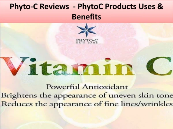 Phyto-C Reviews | PhytoC Products Uses & Benefits