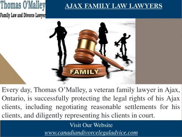 Ajax family law lawyers