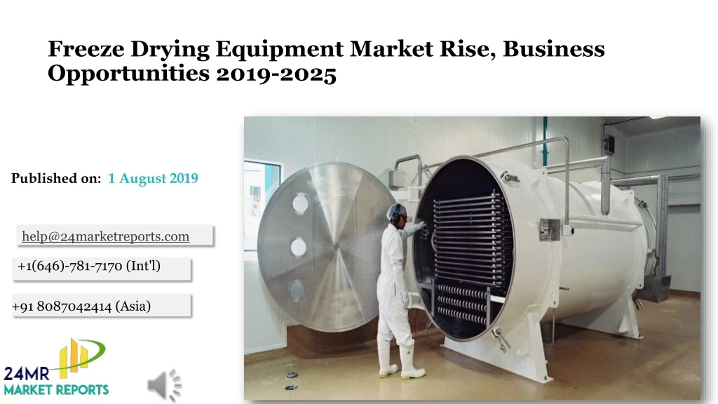 freeze drying equipment market rise business opportunities 2019 2025