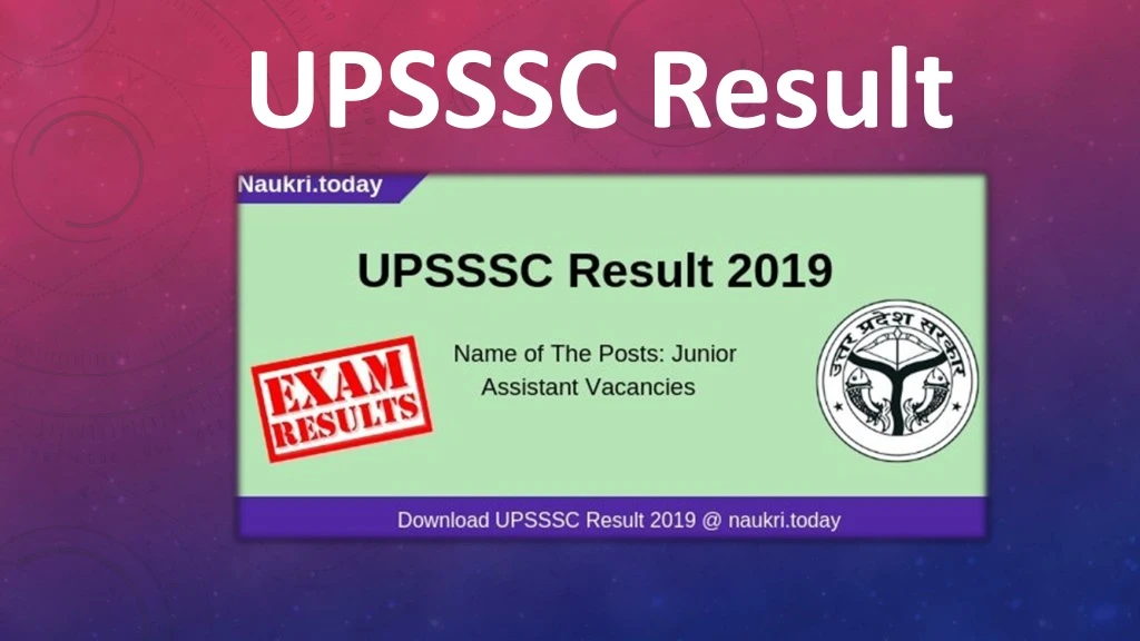 upsssc result
