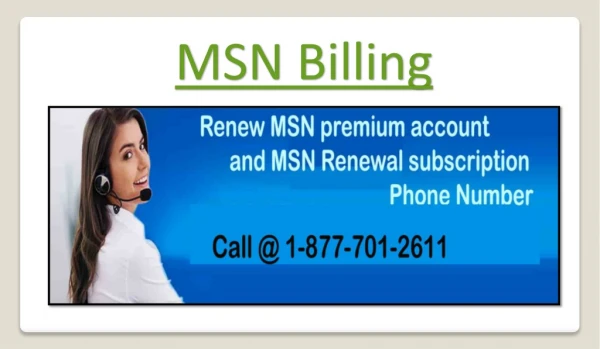 MSN Billing