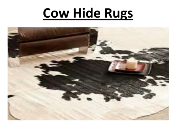 cow hide rugs