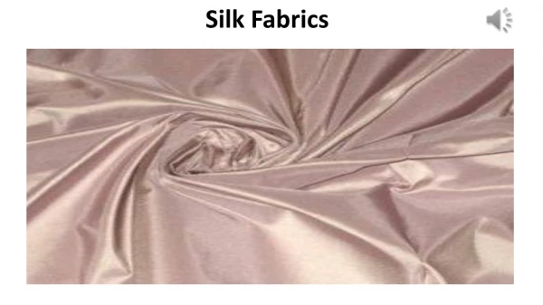 Silk Fabrics Dubai
