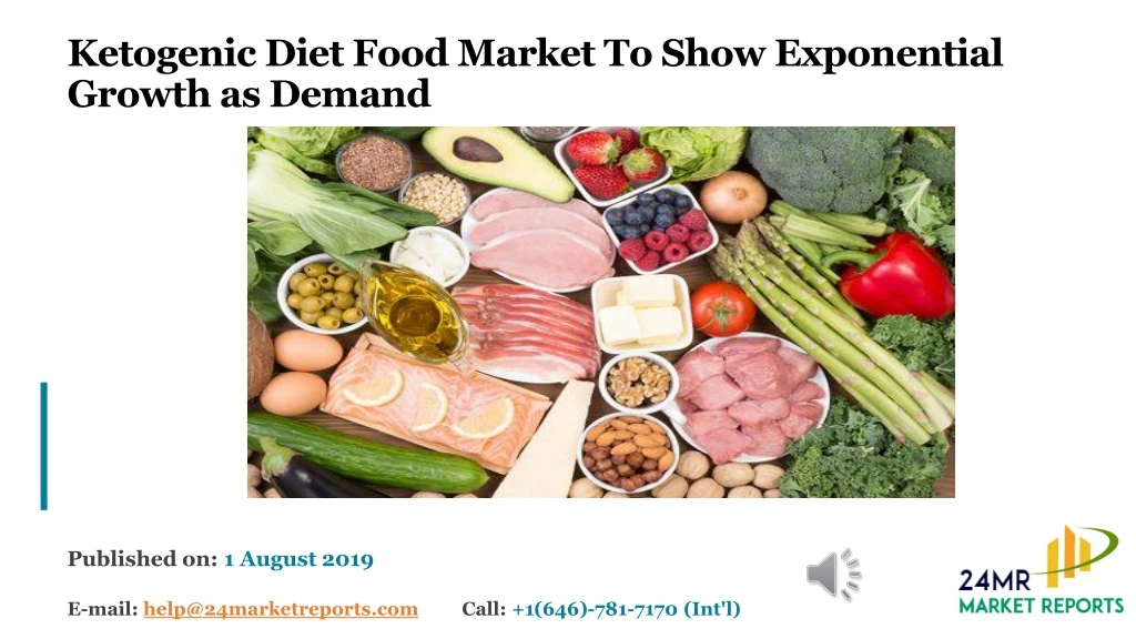 ketogenic diet food market to show exponential growth as demand