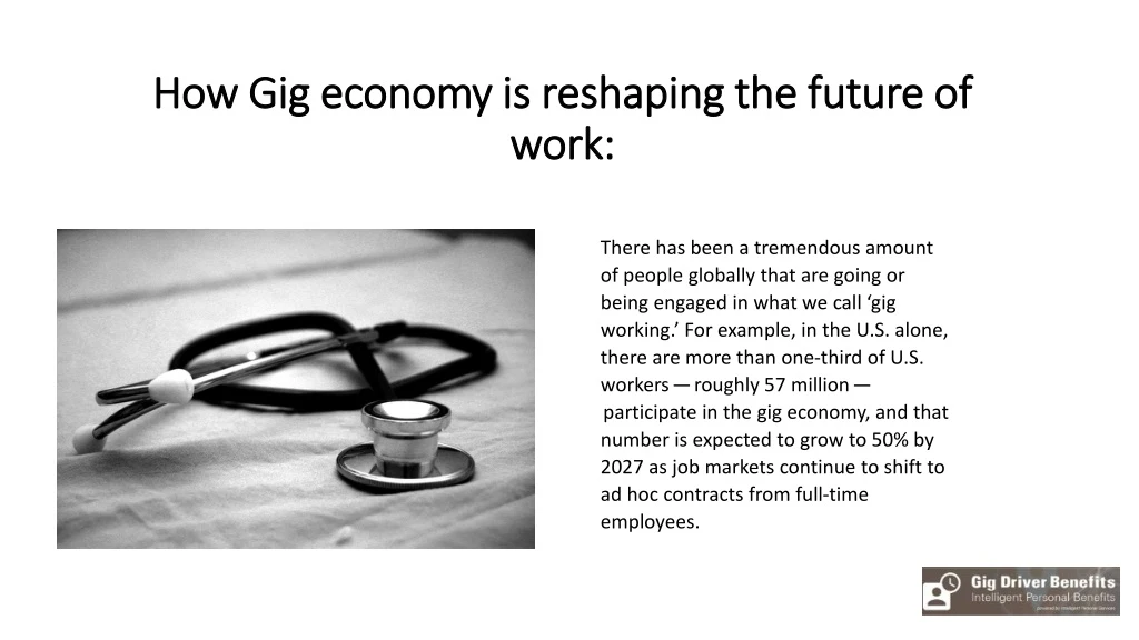 how gig economy is reshaping the future of work