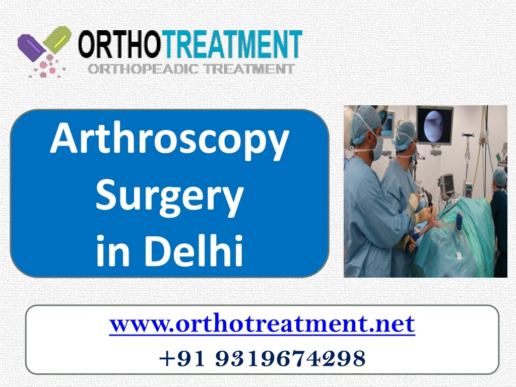 arthroscopy surgery in delhi