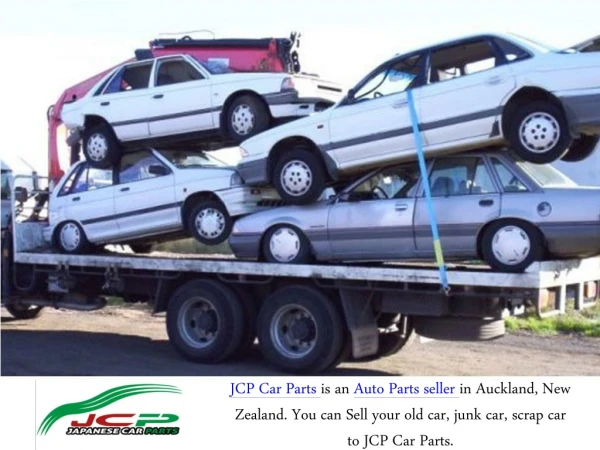 Scrap Car Removal Your Car Away Today By JCP Car Parts