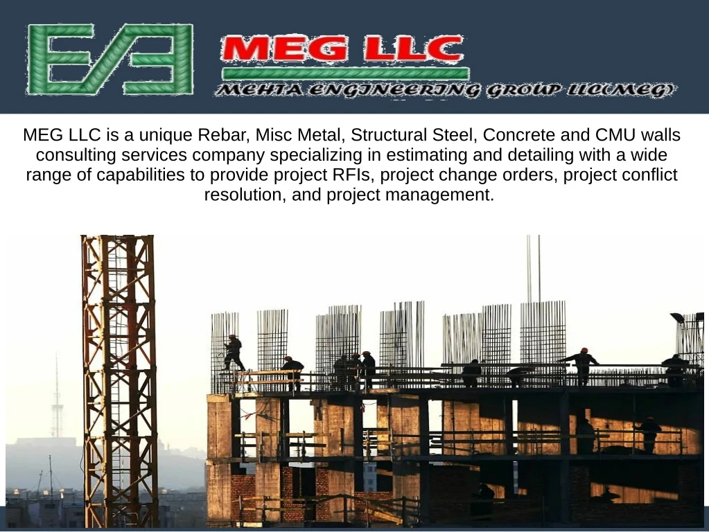 meg llc is a unique rebar misc metal structural
