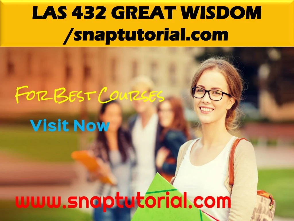 las 432 great wisdom snaptutorial com