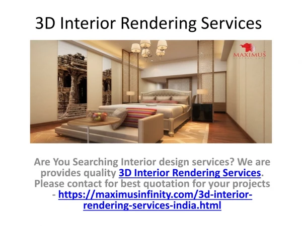 Interior Design Services India