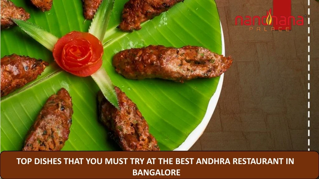 top dishes that you must try at the best andhra