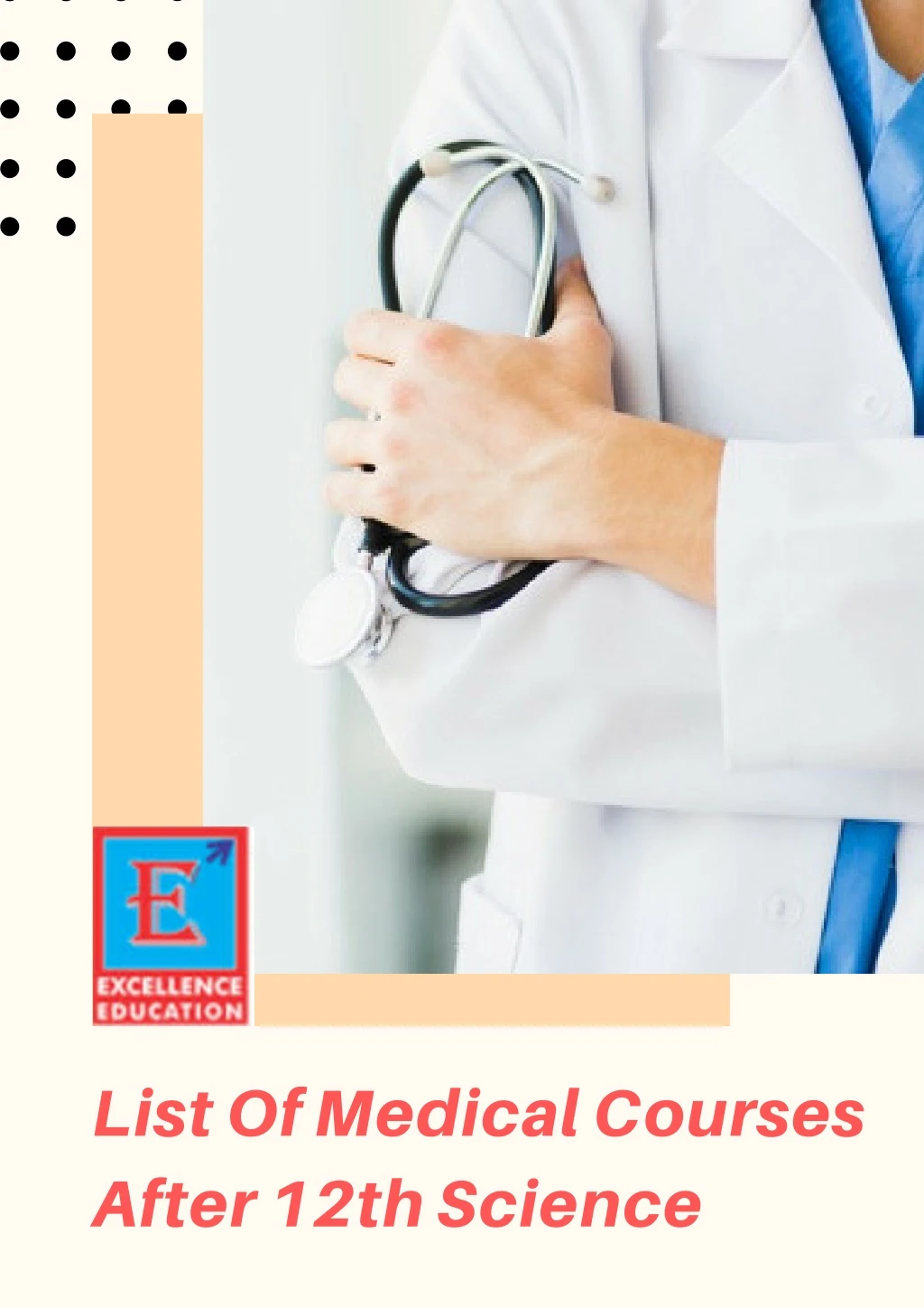 list of medical courses