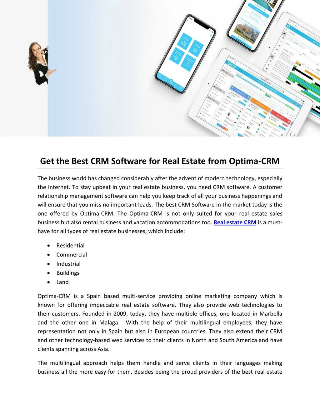 get the best crm software for real estate from