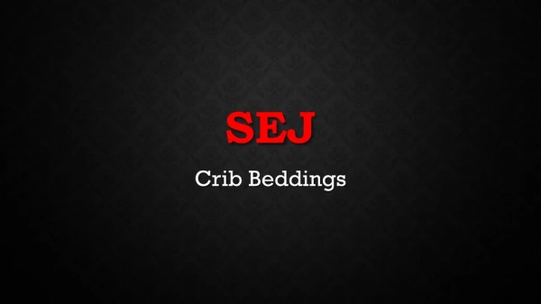 Crib Beddings