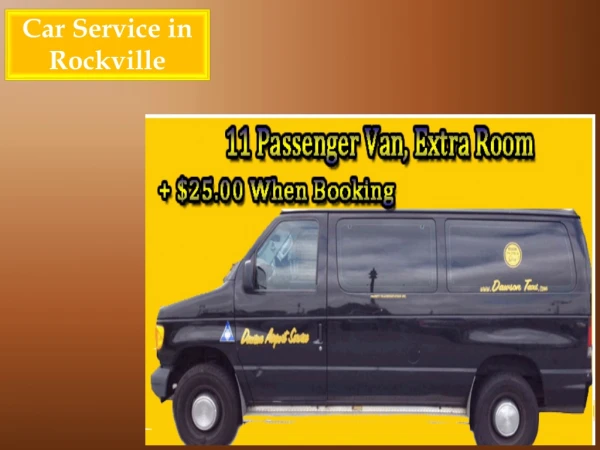 Car Service in Rockville