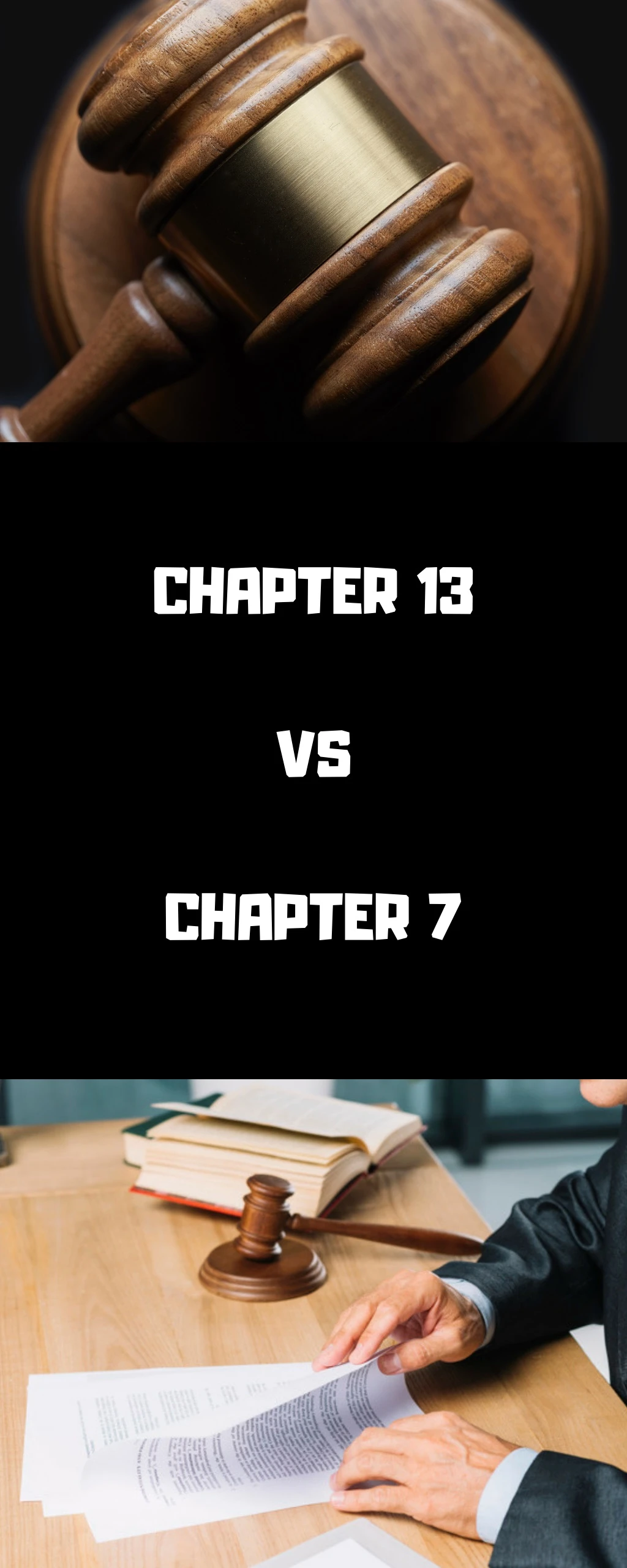 chapter 13 vs chapter 7