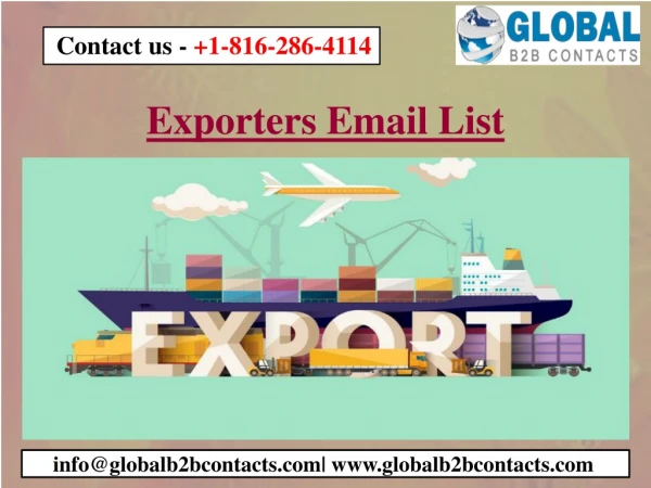 exporters email list