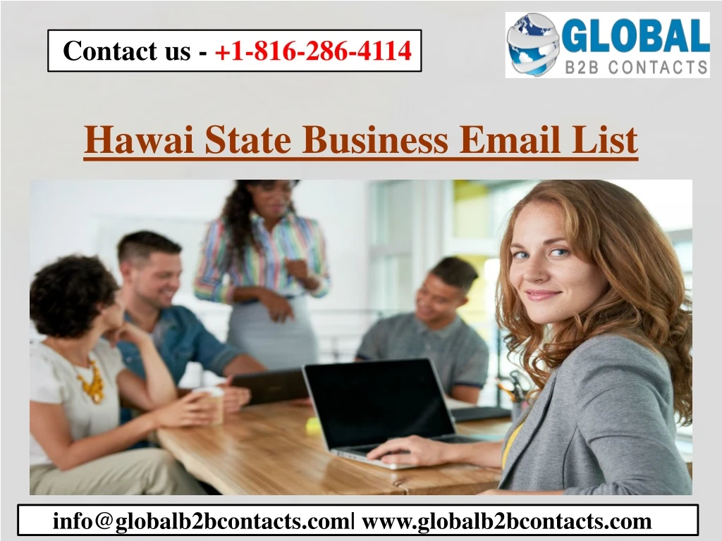 hawai state business email list
