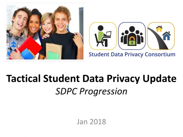 Tactical Student Data Privacy Update SDPC Progression